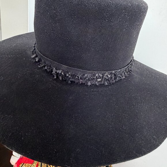 WORTH & WORTH Orlando Palacio Custom Bolero Wide Brim Black Sequins Hat 7 Unisex main image 5